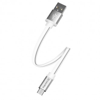 Кабель ColorWay USB-MicroUSB, 0.25м White 
 
Отправка данного товара производить. . фото 8
