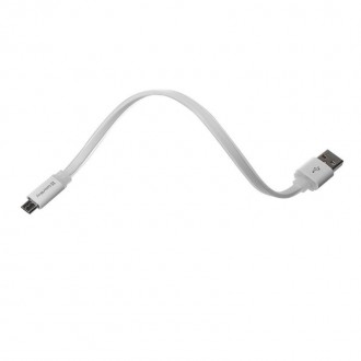 Кабель ColorWay USB-MicroUSB, 0.25м White 
 
Отправка данного товара производить. . фото 3