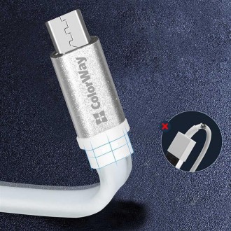 Кабель ColorWay USB-MicroUSB, 0.25м White 
 
Отправка данного товара производить. . фото 7