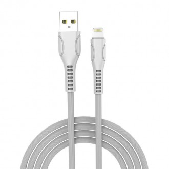 Кабель ColorWay USB-Lightning , 2.4А, 1м, White 
 
Отправка данного товара произ. . фото 3