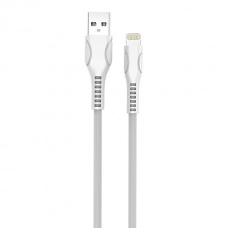 Кабель ColorWay USB-Lightning , 2.4А, 1м, White 
 
Отправка данного товара произ. . фото 2