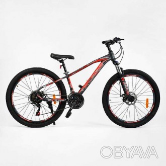 Велосипед Спортивный CORSO «BLADE» 26" дюймов BL-26248 рама алюминиевая 13``, об. . фото 1