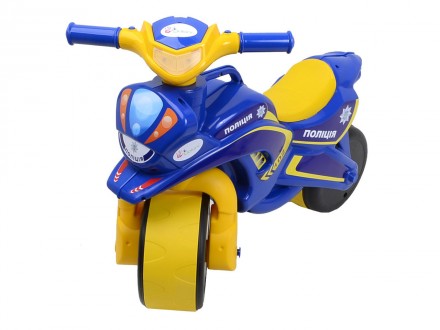 Мотоцикл Doloni-toys Байк Полиция синий с желтым 0139/57 ish 
Отправка товара:
•. . фото 4