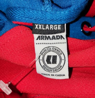 Vintage Armada official licenced jersey с капюшоном, размер-XXL, длина-90см, под. . фото 9