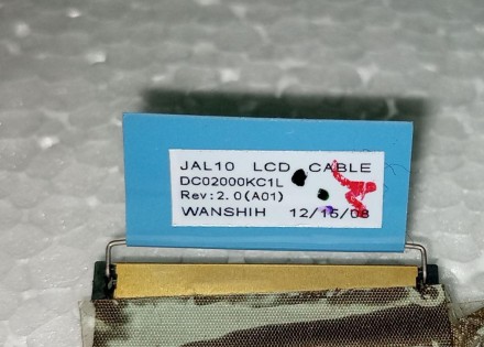 Шлейф матриці з ноутбука DELL Latitude E4300 CN-0M664D DC02000KC1L CN-003R88

. . фото 4