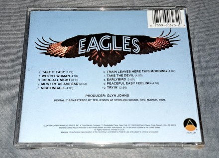 Продам СД Eagles - Eagles
Состояние диск/полиграфия VG+/VG+
Коробка Б.У. имеет. . фото 3