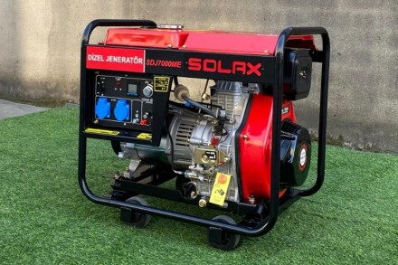 Дизельний генератор SOLAX SDJ7000ME замовити-купити в інтернет-магазині KMA.UA. . . фото 3