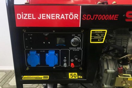 Дизельний генератор SOLAX SDJ7000ME замовити-купити в інтернет-магазині KMA.UA. . . фото 7