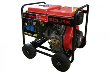 Дизельний генератор SOLAX SDJ7000ME замовити-купити в інтернет-магазині KMA.UA. . . фото 2