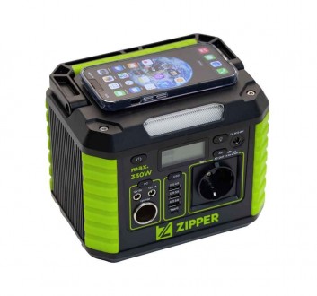 ZIPPER ZI-PS330 — це портативна електростанція, яка дозволяє живити пристрої без. . фото 3