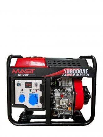 Дизельний генератор MAST GROUP YH9000AE замовити-купити в інтернет-магазині KMA.. . фото 2