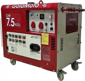 Дизельний генератор GoldMoto GM7.5KDJ замовити-купити в інтернет-магазині KMA.UA. . фото 3
