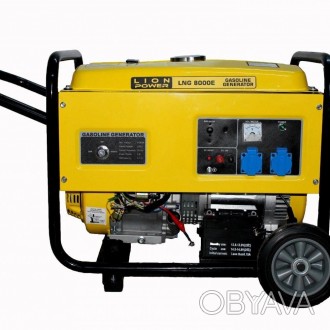 Бензиновий генератор LION POWER LNG8000E замовити-купити в інтернет-магазині KMA. . фото 1