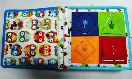Развивающая Mягкая Книжка из Фетра, Мягкая текстильная книжка handmade 
Вы может. . фото 6
