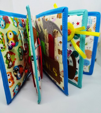 Развивающая Mягкая Книжка из Фетра, Мягкая текстильная книжка handmade
Вы можете. . фото 6