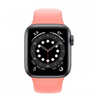 Ремешок силиконовый Sport Band 38mm | 40mm Pink 
для Apple Watch SE | 6 | 5 | 4 . . фото 3