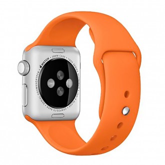 Ремешок силиконовый Sport Band 42mm | 44 mm Orange
для Apple Watch SE | 6 | 5 | . . фото 4