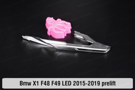 Купить хромированную накладку указателя поворота фары БМВ X1 F48 F49 (2015-2019). . фото 4