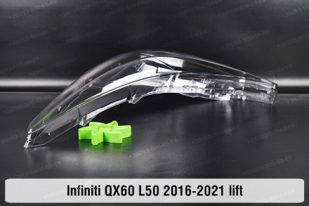 Стекло на фару Infiniti QX60 L50 (2016-2021) I поколение рестайлинг левое.
В нал. . фото 9