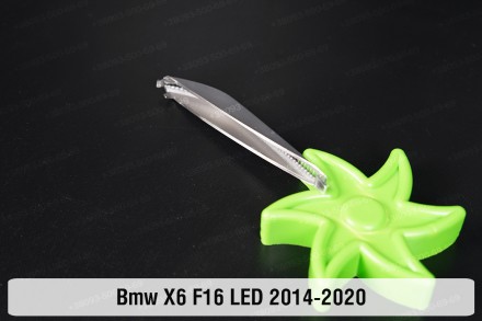 Хромированная накладка указатель поворота внутренний BMW X6 F16 LED (2014-2020) . . фото 2