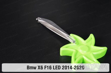 Хромированная накладка указатель поворота внутренний BMW X6 F16 LED (2014-2020) . . фото 1