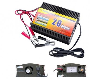 Благодаря зарядному устройству UKC Battery Charger 20A MA-1220A вы с легкостью с. . фото 5