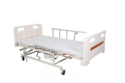 Кровать медицинская с туалетом, функцией бокового переворота и матрасом YD-05 пр. . фото 6