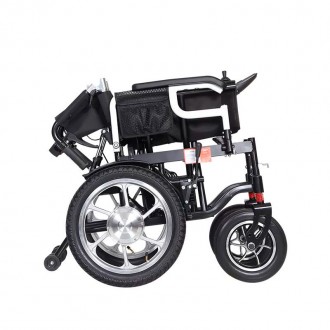  
Комфортная инвалидная коляска с электроуправлением для людей с весом до 130 кг. . фото 7