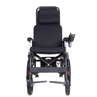  
Комфортная инвалидная коляска с электроуправлением для людей с весом до 130 кг. . фото 4