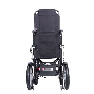  
Комфортная инвалидная коляска с электроуправлением для людей с весом до 130 кг. . фото 5