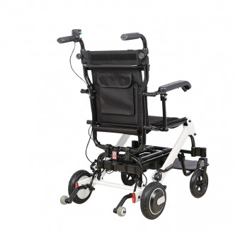 Коляска инвалидная легкая D6033 – комфортная коляска с электроуправлением для лю. . фото 4