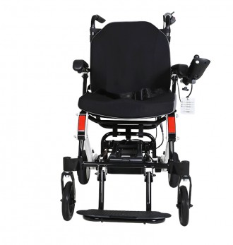 Коляска инвалидная легкая D6033 – комфортная коляска с электроуправлением для лю. . фото 3