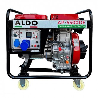Дизельный генератор ALDO AP-5500DE – отличный выбор профессионального аппарата, . . фото 2