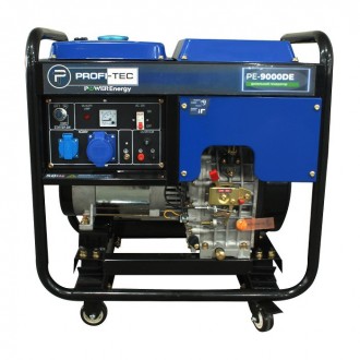 Дизельный генератор PROFI-TEC PE-9000DE – отличный выбор профессионального аппар. . фото 2