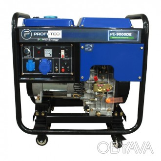 Дизельный генератор PROFI-TEC PE-9000DE – отличный выбор профессионального аппар. . фото 1