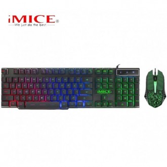  Для тех кто хочет все и сразу предлагаем iMICE KM-680 - игровую клавиатуру и мы. . фото 3