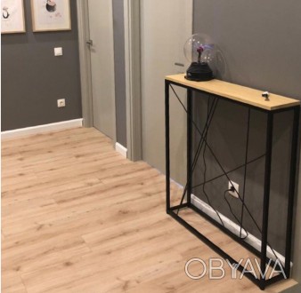 Строгий столик консоль в стиле LOFT для вашего дома или офиса. Такая мебель стан. . фото 1