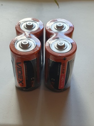 Нові цинково-карбонні батарейки R20 Panasonic (2шт., придатна до 08.2025р.) та A. . фото 6