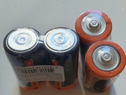 Нові цинково-карбонні батарейки R20 Panasonic (2шт., придатна до 08.2025р.) та A. . фото 7