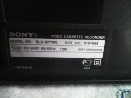 Продам Видеомагнитофон Sony. (Модель SLV-SP70R). В отличном состоянии. Система L. . фото 7