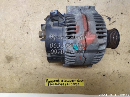 Генератор Volkswagen Golf 3 000037033. Київ. фото 1 Генератор Volkswagen Golf 3 000037033. Київ. фото 1