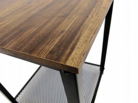 
	Практичный двухуровневый стол со стальным каркасом для гостиной, комнаты или с. . фото 6