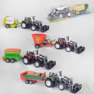 Реалистичная модель трактора 1289 /- 5289 из серии “Farm Tractor” станет прекрас. . фото 1