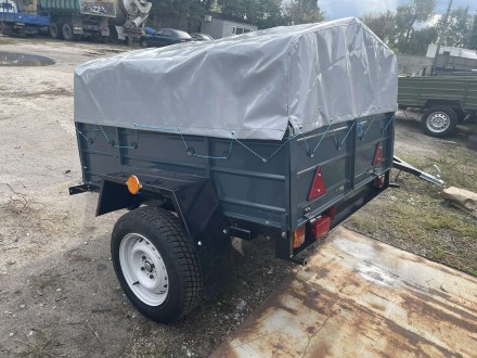 Новий одновісний причіп від заводу Дніпро-150х130х40 та інші моделі. Перечин. фото 1 Новий одновісний причіп від заводу Дніпро-150х130х40 та інші моделі. Перечин. фото 1