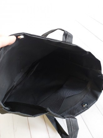 Зручна, легка сумка шопер 
Матеріал – холст, всередині без підкладки
Всередині о. . фото 4
