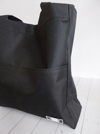 Зручна, легка сумка шопер 
Матеріал – холст, всередині без підкладки
Всередині о. . фото 9
