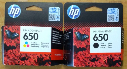 Картриджі HP 650 (CZ101AE/CZ102AE) використані та Patron PN-521 нові

Картридж. . фото 2