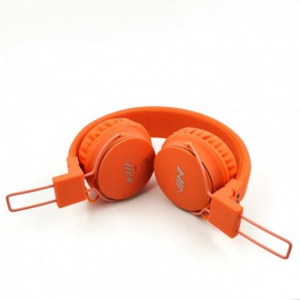 Беспроводные Bluetooth Наушники с MP3 плеером NIA-X2 Радио блютуз Оранжевые
Люби. . фото 2
