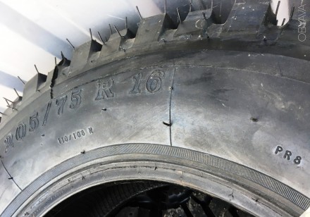 Продам НОВЫЕ грязевые шины на ВАЗ-2121 Нива:
205/75R16 110/108N Gauth-Pneus 4x4. . фото 10