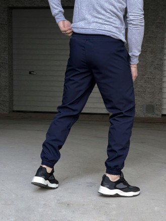 Мужские брюки Softshell 'Basic' теплые штаны на микрофлисе с карманами и на манж. . фото 5